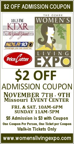 Ozarks Womens Living Expo Coupon